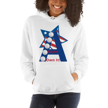 Load image into Gallery viewer, &quot;A&quot; Game, Own It! Unisex Hooded Sweatshirt