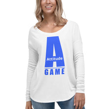 Load image into Gallery viewer, &quot;A&quot; Game Attitude, Ladies Long Sleeve Tee