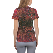 Load image into Gallery viewer, Autumn Leaves, Women&#39;s Athletic T-shirt