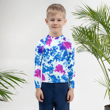 Load image into Gallery viewer, A.V.A. TiDye,  Kids Unisex Rash Guard