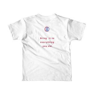 "A" Game, Bring It! Kids Unisex T-shirt