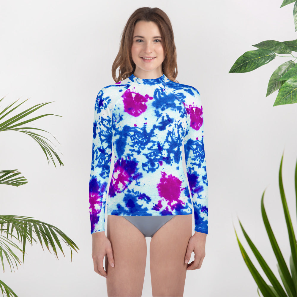 A.V.A. Ti-Dye, Youth Rash Guard