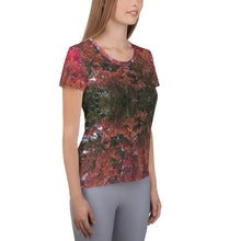 Load image into Gallery viewer, Autumn Leaves, Women&#39;s Athletic T-shirt