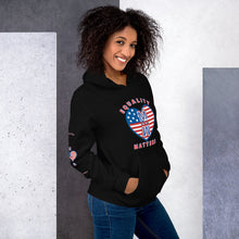 Load image into Gallery viewer, Equality Matters Unisex Hoodie