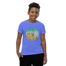 Load image into Gallery viewer, 365 Every day is Earth Day. Youth Short Sleeve T-Shirt